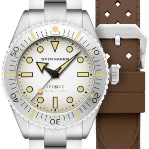 Spinnaker Herrklocka SP-5097-66 Spence Silverfärgad/Stål Ø40 mm