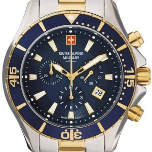 Swiss Alpine Military Herrklocka 7040.9145 Nautilus Chrono