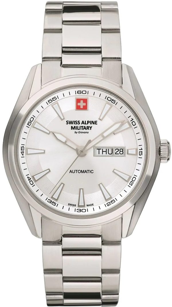 swiss alpine military herrklocka 7090.2132 automatic