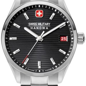Swiss Military Hanowa Damklocka SMWLH2200201 Roadrunner Svart/Stål