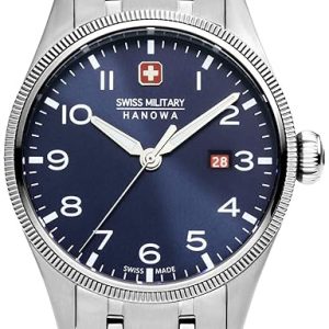 Swiss Military Hanowa Herrklocka SMWGH0000802 Thunderbolt Blå/Stål