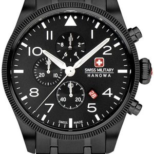 Swiss Military Hanowa Herrklocka SMWGI0000431 Thunderbolt Svart/Stål