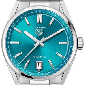 TAG Heuer Damklocka WBN2316.BA0001 Carrera Blå/Stål Ø36 mm