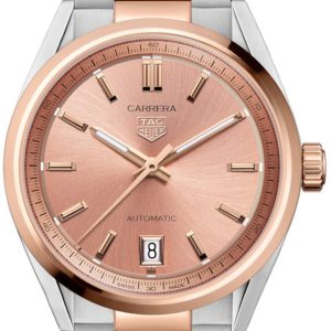 TAG Heuer Damklocka WBN2350.BD0000 Carrera Roséguldstonad/18 karat