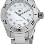 tag heuer damklocka wbp1416.ba0622 aquaracer professional vit/stål