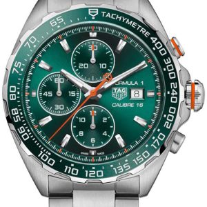 TAG Heuer Herrklocka CAZ201H.BA0876 Formula 1 Grön/Stål Ø44 mm