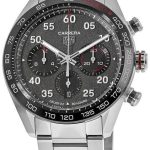 tag heuer herrklocka cbn2a1f.ba0643 carrera svart/stål ø44 mm
