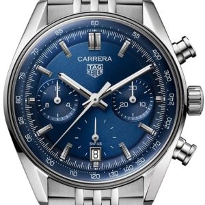 TAG Heuer Herrklocka CBS2212.BA0048 Carrera Blå/Stål Ø39 mm