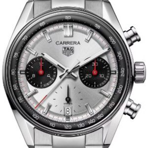 TAG Heuer Herrklocka CBS2216.BA0041 Carrera Silverfärgad/Stål Ø39