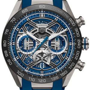 TAG Heuer Herrklocka CBU2081.FT6274 Carrera Blå/Gummi Ø44 mm