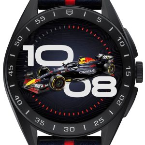 TAG Heuer Herrklocka SBR8A80.EB0365 Connected Flerfärgad/Läder Ø45