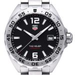 tag heuer herrklocka waz1112.ba0875 formula 1 svart/stål ø41 mm