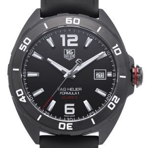 TAG Heuer Herrklocka WAZ2115.FT8023 Formula 1 Svart/Gummi Ø41 mm