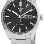 tag heuer herrklocka wbn2010.ba0640 carrera svart/stål ø41 mm