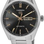 tag heuer herrklocka wbn2013.ba0640 carrera svart/stål ø41 mm