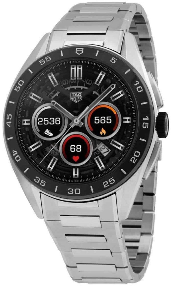 tag heuer sbr8a10.ba0616 connected flerfärgad/stål ø45 mm