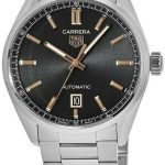 tag heuer wbn2113.ba0639 carrera svart/stål ø39 mm