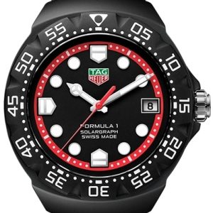 TAG Heuer WBY1114.FT8084 Formula 1 Solargraph Svart/Gummi Ø38 mm