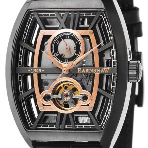 Thomas Earnshaw Herrklocka ES-8111-04 Holborn Svart/Läder Ø40 mm