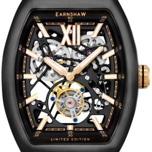 Thomas Earnshaw Herrklocka ES-8277-44 Supremacy Skelettskuren/Stål