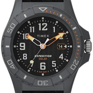 Timex Herrklocka TW2V40500 Classic Svart/Textil Ø46 mm