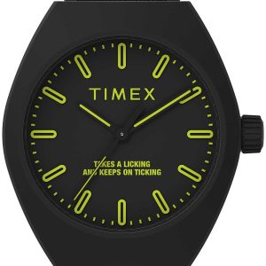 Timex Herrklocka TW2W42400 Trend Svart/Gummi