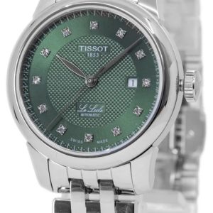 Tissot Damklocka T006.207.11.096.00 Le Locle Grön/Stål Ø29 mm
