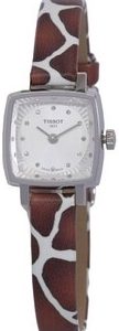 Tissot Damklocka T058.109.17.036.00 Lovely Silverfärgad/Läder