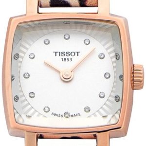 Tissot Damklocka T058.109.37.036.00 Lovely Silverfärgad/Läder