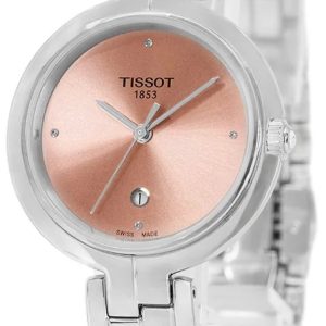 Tissot Damklocka T094.210.11.336.00 Flamingo Rosa/Stål Ø30 mm