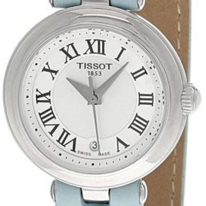 Tissot Damklocka T126.010.16.113.00 Bellissima Vit/Läder Ø26 mm