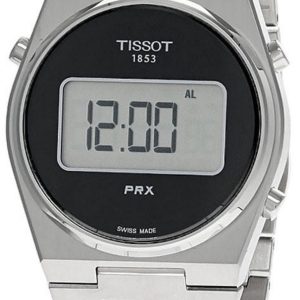 Tissot Damklocka T137.263.11.050.00 PRX Digital Svart/Stål Ø35 mm