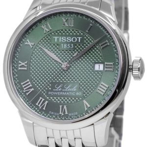 Tissot Herrklocka T006.407.11.093.00 Le Locle Grön/Stål Ø39 mm