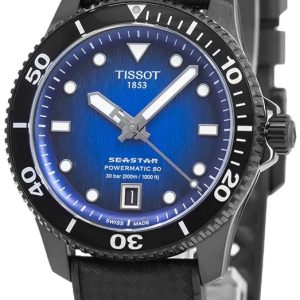 Tissot Herrklocka T120.807.37.041.00 Seastar 1000 Blå/Gummi Ø40 mm