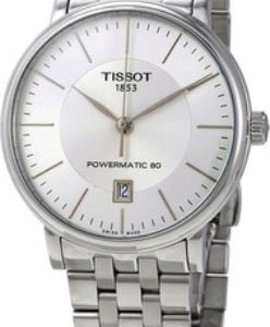 Tissot Herrklocka T122.407.11.031.00 Carson Silverfärgad/Stål Ø40