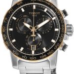 tissot herrklocka t125.617.21.051.00 supersport svart/stål ø45.5 mm