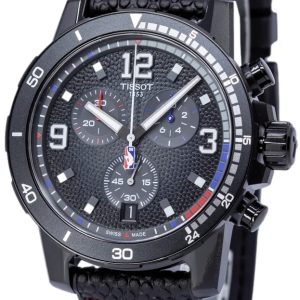 Tissot Herrklocka T125.617.37.067.00 Supersport NBA Svart/Läder