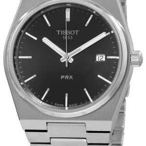Tissot Herrklocka T137.410.11.051.00 Prx Svart/Stål Ø40 mm