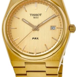 Tissot Herrklocka T137.410.33.021.00 Prx Guld/Gulguldtonat stål Ø40