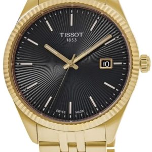 Tissot Herrklocka T156.410.33.051.00 Ballade Svart/Guldtonat stål