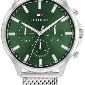 Tommy Hilfiger Herrklocka 1710499 Ryder Grön/Stål Ø44 mm