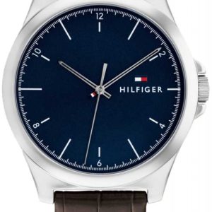 Tommy Hilfiger Herrklocka 1710549 Norris Blå/Läder Ø42 mm