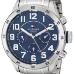 tommy hilfiger herrklocka 1791053 trent blå/stål ø46 mm