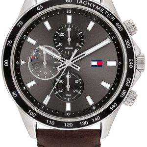 Tommy Hilfiger Herrklocka 1792015 Classic Svart/Läder Ø44 mm