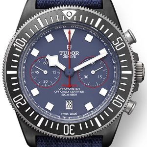 Tudor Herrklocka M25807KN-0001 Pelagos FDX Chrono Blå/Textil Ø43 mm