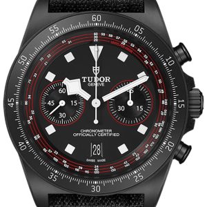 Tudor Herrklocka M25827KN-0001 Pelagos FXD Chrono Svart/Textil Ø43 mm