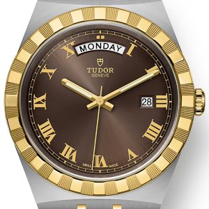 Tudor Herrklocka M28603-0007 Royal Brun/18 karat gult guld Ø41 mm