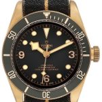 tudor herrklocka m79250ba-0002 black bay grå/textil ø43 mm