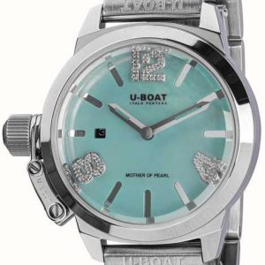 U-Boat Damklocka 8900 Classico Blå/Stål Ø30 mm