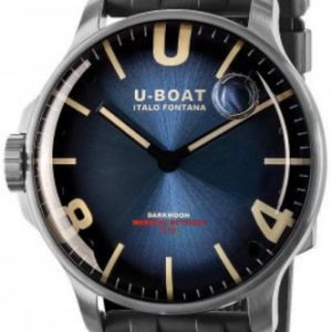 U-Boat Herrklocka 8704 Darkmoon Blå/Gummi Ø44 mm